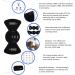 VPOD Deluxe TENS Unit - Wireless Muscle Stimulator for Pain Relief & Recovery | 24 Modes EMS Therapy Portable & Bluetooth-Enabled - Buy Online on GoSupps.com