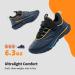 Dream Pairs Kids Sneakers - Waterproof Sports Shoes for Boys & Girls Breathable Running & Fitness Shoes with Velcro Size 32 EU - Dark Blue/Black - Buy Online on GoSupps.com