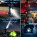 4000 Lumen USB Rechargeable Bike Light Set | Front & Back LED Headlight & Taillight | Power Bank Function | Cycling Safety Flashlight - Buy Online on GoSupps.com