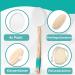 Dupore Premium Creaming Aid for Back - 2024 Set with Wood Brush Peeling Sponge & Replacement Pads - Gentle Skin Care Solution - Buy Online on GoSupps.com