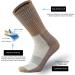 ONKE Merino Wool Cushion Crew Socks for Men | Moisture Wicking, Thermal Warm | Outdoor Hike, Work Boot | Camel, Size 10-13 - Buy Online on GoSupps.com