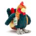 Zappi Co Ultra Soft Cockerel Plush Toy (24 cm Length) - 100% Recycled Eco-Friendly Newborn Gift Realistic Lifelike