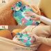 NAANLE 1L Transparent Hot Water Bottle with Palm Leaf Flower Cover - Ideal for Pain Relief & Heat Therapy - Buy Online on GoSupps.com