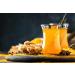 Turmeric Ginger Immunity Boosting Tea | 100g (50 Servings) | Herbal Detox Blend with 9 Super Spices | Caffeine-Free - Buy Online on GoSupps.com
