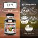 Kaya Naturals Ashwagandha 1300mg 120 Count Capsules for Stress Relief Adrenal Mood & Thyroid Support Black Pepper and 100% Pure Ashwagandha -120 Capsules 120 Count (Pack of 1) - Buy Online on GoSupps.com