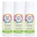 Good for You Girls Aluminum-Free Natural & Vegan Deodorant for Kids Preteens Teens Safe & Effective Odor Protection Clear Roll-On Natural Fragrance | Fresh Honeydew 3 oz (Pack of 3) Fresh Honeydew 3 Fl Oz (Pack of 3)