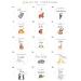 Wood Milestone Cards for Babies 30 Colorful Animal-Printed Wooden Slices | Perfect Gift for Birth & Baby Showers - Buy Online on GoSupps.com