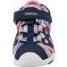 Geox Baby Girl's B Sandal Multy 7 UK - Navy Multicolor | Cute and Comfortable Shoes for Little Feet - Buy Online on GoSupps.com