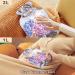 Naanle 2L Transparent Hot Water Bottle - Hortensia Flower & Bee Design for Menstrual Cramps Pain Relief Hand/Foot Heat & Cold Therapy - Buy Online on GoSupps.com