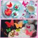 5-Piece Mini Butterfly Silicone Mold Set | Fondant Cake, Chocolate, Polymer Clay Molds | Non-Stick DIY Tool for Cake Decorating | Pink - Buy Online on GoSupps.com