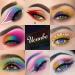 UCANBE 60-Color Eyeshadow Palette - Pro Matte, Shimmer, Metallic, Long-Lasting & Waterproof Rainbow Shades - Highly Pigmented Eye Shadow Set for Blendable Makeup Looks - Gift Kit Included - Buy Online on GoSupps.com