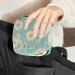 Menstruation Pad Bag with Zipper - Women's Napkin & Tampon Bag - Floral Design (Daisies Chamomile) - Ideal for Girls - Buy Online on GoSupps.com