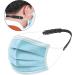 Welsberg 10x Black Mask Hooks - Adjustable Silicone Ear Strap Extension for Mouth Cover Masks - Buy Online on GoSupps.com