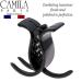 Camila Paris NV07 French Hair Clip for Women - Black 3 Teeth Ponytail Holder - Girls Claw Clip Jaw Fashion Accessory - Made in France - Buy Online on GoSupps.com