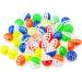 CHIWAVA 45PCS 1.6'' Cat Toy Balls with Bell - Interactive Kitten Chase and Pounce Rattle Toy - Buy Online on GoSupps.com