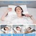 Elviros Memory Foam Neck Pillow for Sleeping - Orthopedic Support for Pain Relief - CertiPUR-US - White - Buy Online on GoSupps.com