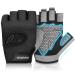 SKDK Vegeraw Fitness gloves training gloves for women and men gym gloves bodybuilding cycling strength training sports gloves black M
