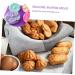 Zerodeko 6 Pcs Handmade Soap Mold Baking Muffin Mold Donut Candy Silicone Muffin Mold Baking Accessory Silicone Tools Silicone Molds Silicone DIY Mold Chocolate Silica Gel Roses Purple 3X16.6X16.6CMx6pcs - Buy Online on GoSupps.com