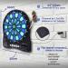 Turnart 13-Inch Electronic Dart Board with Illuminated Segments | Electric Dartboard for Adults | Professional Grade with Scoring | BLUE - Buy Online on GoSupps.com