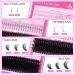 Boahankuke Multi-type Mixed Cluster Eyelash Extensions - 280PCS 5-18mm H-Multi Type Fluffy Cluster Lashes - Buy Online on GoSupps.com