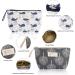 Multifunctional Cosmetics Bag Set - 4-Piece Sailing Slow Travel Makeup Organizer with Zipper - Stylish & Sortable Washbag for Cosmetics & Change Cards - Buy Online on GoSupps.com