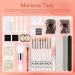 Dipping Powder Nail Kit Starter with Nail Drill - 6 Color Set with Glitter and Essential Liquid, Manicure Tools Gift for Women - Buy Online on GoSupps.com