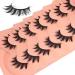 Winifred X6 Cat Eye Manga False Eyelashes - Anime Cosplay Natural Spiky Wispy Thick Japanese Style - Buy Online on GoSupps.com