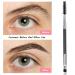 12-Pack Duo Eyebrow Brush Set - Spoolie and Angled Brow Brushes - Mini Eyelash Brush for Tinting - Suitable for Cream Gel - Silver - Buy Online on GoSupps.com