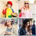 10-Piece Multicolored Women's French Beret Set | Artist Hat for Winter | Stylish and Warm French Style Berets for Ladies and Girls - Buy Online on GoSupps.com