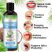 Natural Coconut Pulling Oil 8 Fl.Oz | Teeth Whitening Mouthwash with Tongue Scraper & Measuring Cup | Healthier Gums & Teeth - Buy Online on GoSupps.com