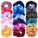 TRIXES 20 Colorful Velvet Scrunchies for Girls - Stylish Hair Ties & Accessories for All Hair Types - Buy Online on GoSupps.com
