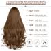 FESHFEN Invisible Secret Wire Crown Hair Extension - 18 Curly Wavy Dark Brown Synthetic Hairpiece for Women - Buy Online on GoSupps.com