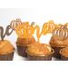 8PCS Pumpkin Cupcake Toppers - Pumpkin Cupcake Toppers for Baby Shower - Birthday Pumpkin Cupcake Decorations - Halloween Pumpkin Cupcake Picks - Little Pumpkin Cupcake Toppers - Buy Online on GoSupps.com