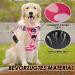 Eyin Adjustable Dog Harness for Large Dogs - Breathable Reflective Padded Design with Handle - Camouflage Pink (L) | International Shipping - Buy Online on GoSupps.com