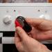 Oven Door Child Lock Heat-Resistant Adhesive Double-Pressure Button Black 1 Piece | Safety for Kids & Baby-Proof Your Kitchen - Buy Online on GoSupps.com