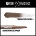 Maybelline New York Brow Extensions Fiber Pomade Crayon Eyebrow Makeup  Soft Brown  1 Count 255 SOFT BROWN - Buy Online on GoSupps.com
