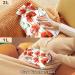NAANLE Hot Water Bottle 2L with Cover - Watercolor Poppy Flowers for Menstrual Cramps & Pain Relief | Heat & Cold Therapy - Buy Online on GoSupps.com