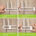Child Safety Locks for Cabinets & Doors - 4-Piece Set | No Drilling/Screwing Required - Buy Online on GoSupps.com