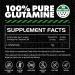 Gains in Bulk L-Glutamine Gluten Free Glutamine Powder for Muscle Recovery and Growth Post Workout Support Amino Acid Supplement Promotes Protein Synthesis Non GMO Unflavored 90 Servings Unflavored 1.1 Pound (Pack of  - Buy Online on GoSupps.com