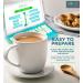Bondi Coffee Lean-Green 7 Sachets - Instant Superfood Energy Coffee with Healthy Spirulina Ginseng Green Coffee MCT Choline 100% Natural Caffeine - Vegan - Buy Online on GoSupps.com