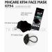 Buy 5 Pack Black Disposable KF-94 Face Masks - Made in Korea Adjustable Unisex Design Dust Protection Individual Packs for Adults - Buy Online on GoSupps.com