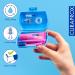 Curaprox Travel Set Ortho Blue - Travel Toothbrush Interdental Brush 10ml Toothpaste & Travel Box | Best International Shipping - Buy Online on GoSupps.com