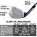 GoSports Tour Pro Golf Wedge Set - 52 Gap, 56 Sand, 60 Lob Wedges in Satin/Black Finish (Right Handed) - Brushed Set - Buy Online on GoSupps.com