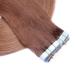 Tape In Hair Extensions #4/27 Ombre - 40cm 100% Remy Human Hair 60 Tresses 2.5g Each - Best Quality for Luxurious Hair Transformation - Buy Online on GoSupps.com