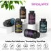 Biotin 5000mcg Hair Skin & Nails Supplement with Keratin & Marine Collagen - B Complex for Hair Growth - Made in USA - 60 Capsules - Buy Online on GoSupps.com