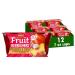 DEL MONTE FRUIT AND CHIA FRUIT CUP Snacks, Peaches in Strawberry Dragon Fruit, 12 Pack, 7 oz