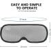 AILE 3D Eye Mask - Light-Blocking & Pressure-Free Sleep Mask for Travel | Ideal for Back & Side Sleepers | Soft & Breathable Design | Gift Box (Grey - Buy Online on GoSupps.com