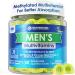 Mens Multivitamins Gummies Methylated Multivitamin for Men B Complex Minerals Vegan Omega 3 Probiotic Enzyme Antioxidants for Men's Complete Daily Support Sugar Free Vegan (No Iron) 60 Counts 60 Count (Pack of 1)