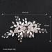 Rose Gold Floral Wedding Hair Comb Set with Crystal Accents - Perfect Bridal Hair Accessories - Buy Online on GoSupps.com
