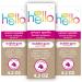 hello Unicorn Sparkle Kids Toothpaste with Fluoride, Bubble Gum Toothpaste, 4.2 Oz Tube (Pack of 3)